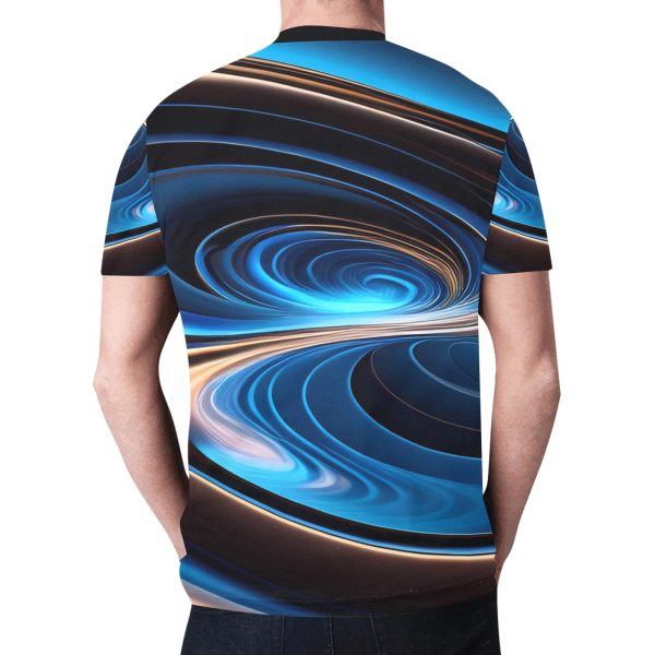 Cinematic Sizzle: Action Stars & Mesh Bars - Men's Mesh T-shirt 🎬💥