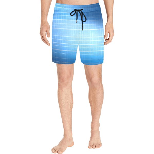 Crypto Coastline Beach Shorts: Dive into Digital Waves