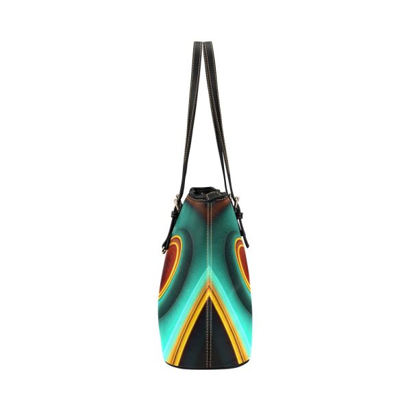 The Mercury Magic: Leather Tote Bag with a Twist!