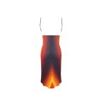 Fiesta Del Fuego! Salsa Spaghetti Strap Backless Beach Dress🔥💃