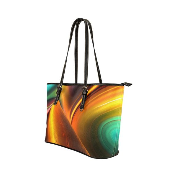 Leather Tote Bag 🌸 Where Chic Meets Chuckles! 🎉
