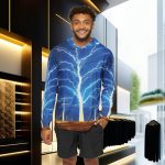 Lightning Strikes Twice: The Sports Warmup Hoodie That’s Electrifyingly Unique! ⚡🌳🔥