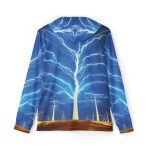 Lightning Strikes Twice: The Sports Warmup Hoodie That’s Electrifyingly Unique! ⚡🌳🔥
