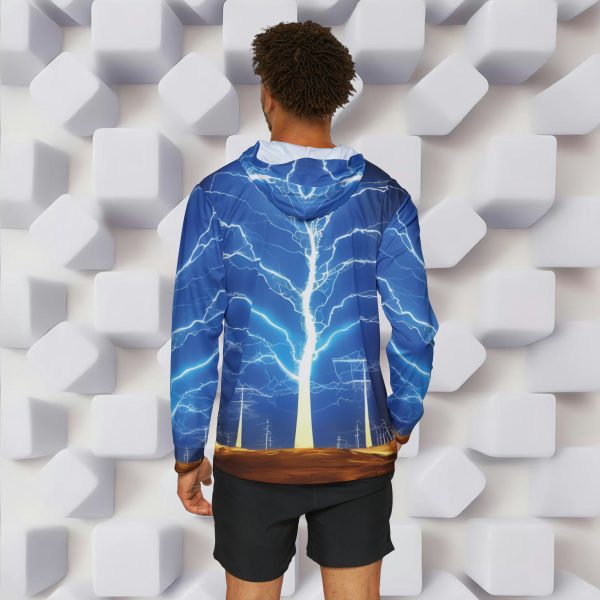 Lightning Strikes Twice: The Sports Warmup Hoodie That’s Electrifyingly Unique! ⚡🌳🔥