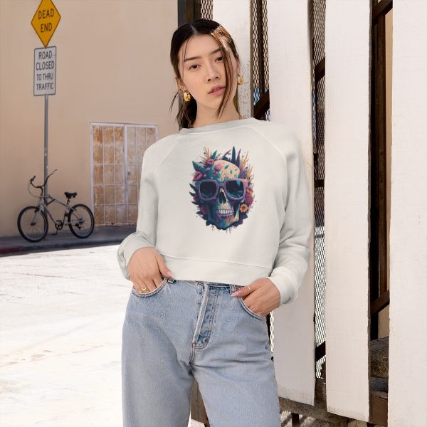 Women's Cropped Fleece Pullover