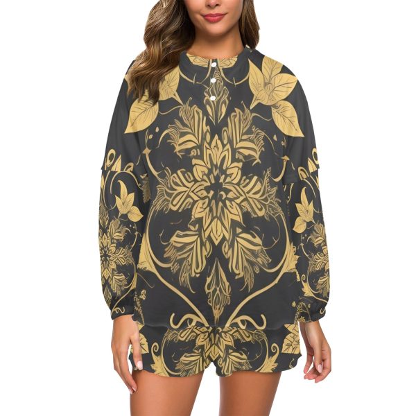 🌙 Snooze in Style with the Long Sleeve Pajama Set You've Been Dreaming Of