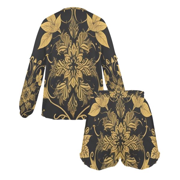 🌙 Snooze in Style with the Long Sleeve Pajama Set You've Been Dreaming Of