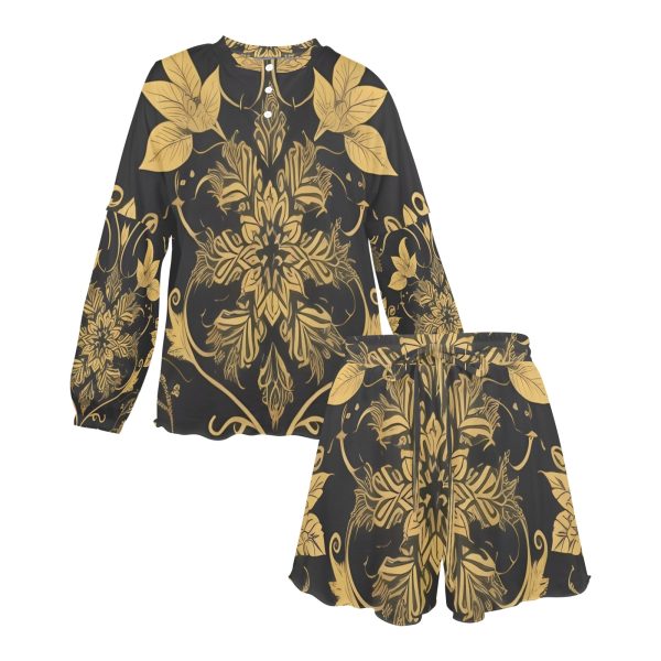 🌙 Snooze in Style with the Long Sleeve Pajama Set You've Been Dreaming Of