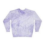 Color Blast into Coolness: Crewneck Sweatshirt With Cerveza Reminder