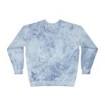 Color Blast into Coolness: Crewneck Sweatshirt With Cerveza Reminder