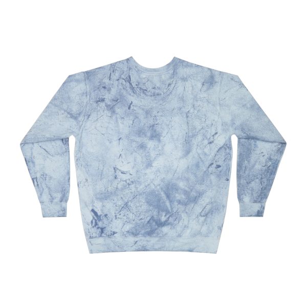 Color Blast into Coolness: Crewneck Sweatshirt With Cerveza Reminder