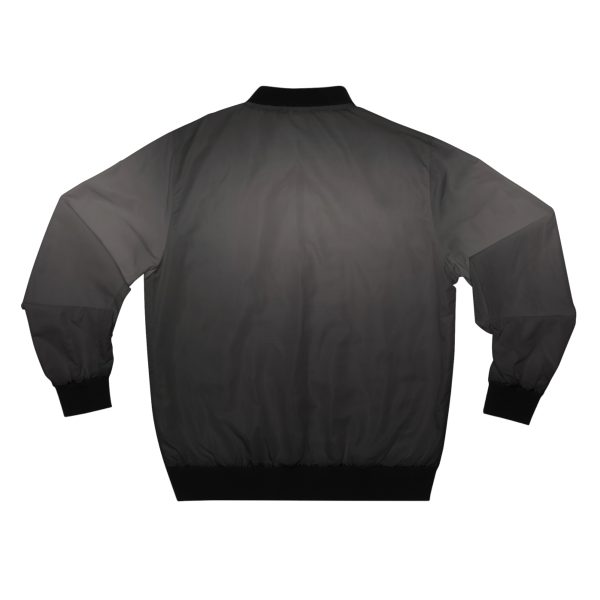Blackout Swagger: Men's Bomber Jacket - Elevate Your Style Game!