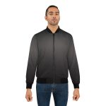 Blackout Swagger: Men's Bomber Jacket - Elevate Your Style Game!