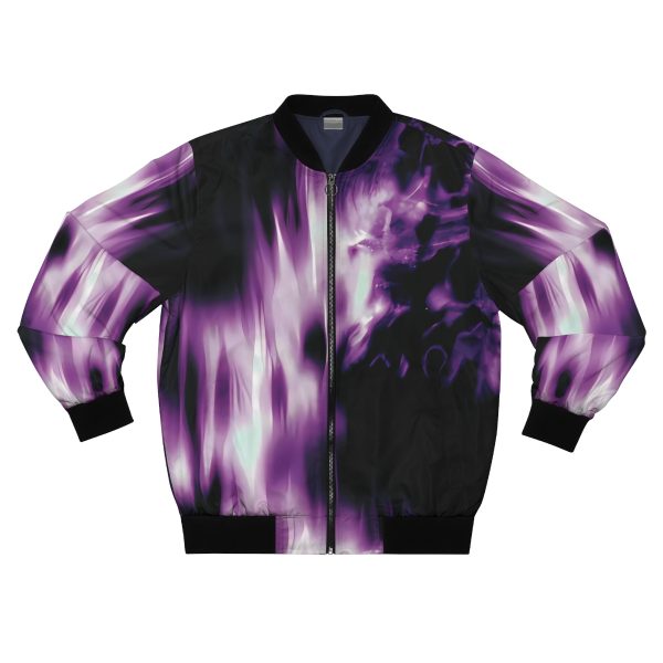 Flash of Flare: Men's Bomber Jacket - Sizzle in Style!