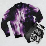 Flash of Flare: Men's Bomber Jacket - Sizzle in Style!