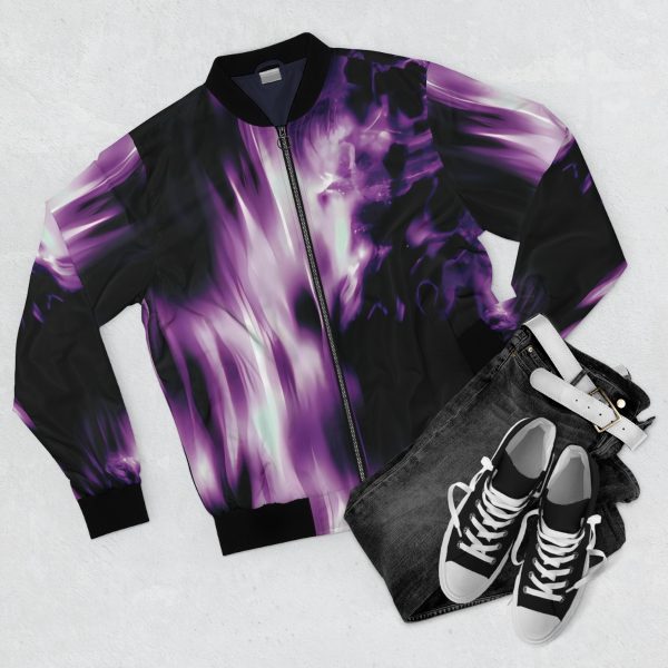 Flash of Flare: Men's Bomber Jacket - Sizzle in Style!