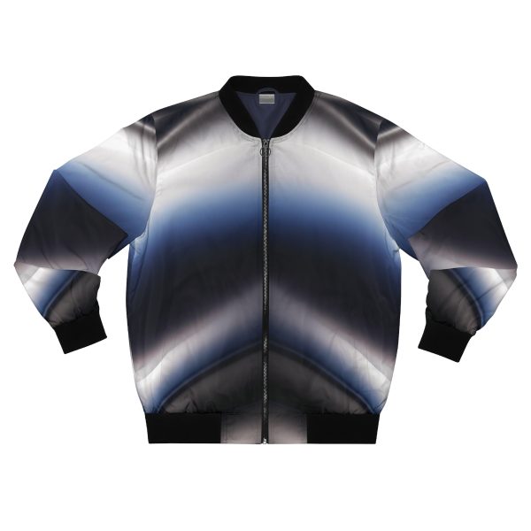 Cosmic Glide: Men's Bomber Jacket - Soar Through the Style Galaxy!