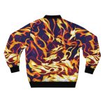 Blaze of Glory: The Men's Bomber Jacket That's Lit 🔥