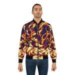 Blaze of Glory: The Men's Bomber Jacket That's Lit 🔥