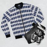 Checkerboard Chic: The Men's Bomber Jacket with Timeless Elegance