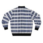 Checkerboard Chic: The Men's Bomber Jacket with Timeless Elegance