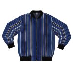 The Understated Maverick: A Guide to the Men's Classic Striped Bomber Jacket