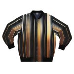 Referee Refined: The Striking Men's Bomber Jacket for Evening Escapades