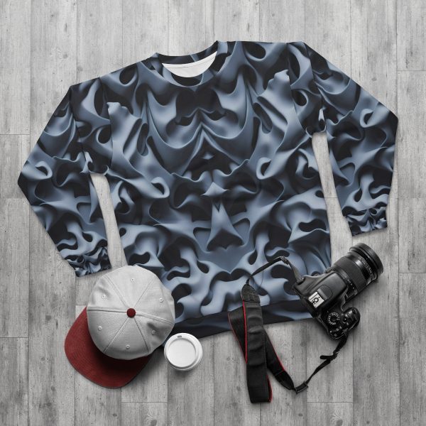 Step Up Your Style Game: The 3D Shadow Crewneck - Where Comfort Meets Cool