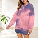 🌅 Chase the Sunsets: The Pink Skies Long Sleeve Pajama Set for Women