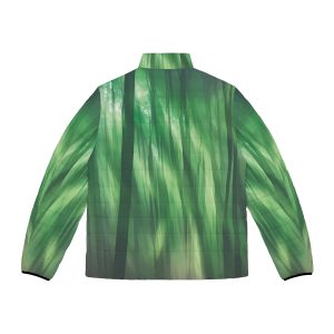 Forest Fables & Urban Legends: The 'Emerald Enigma' Men's Winter Jacket