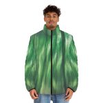 Forest Fables & Urban Legends: The 'Emerald Enigma' Men's Winter Jacket
