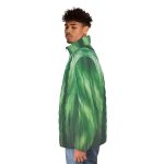 Forest Fables & Urban Legends: The 'Emerald Enigma' Men's Winter Jacket