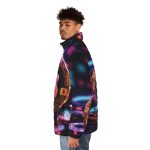 Crypto Cool: The Bitcoin Blizzard Men's Winter Coat đâď¸