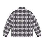 The Checkmate Charm: A Men's Winter Jacket That's King of the Closet