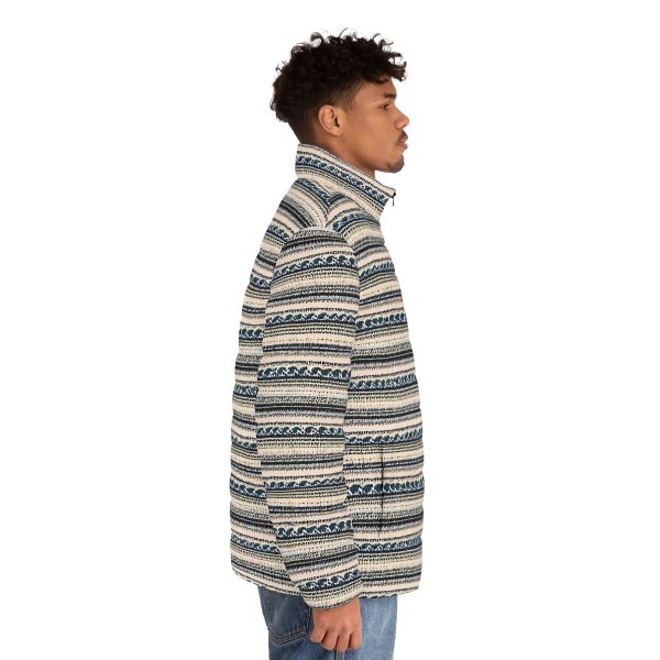 Glacial Guard: Ultimate Men's Winter Jacket