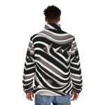 IllusionWear™ Swirls of Swagger Men's Winter Jacket - Where Style Spirals! 🌀🧥