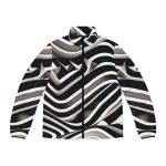 IllusionWear™ Swirls of Swagger Men's Winter Jacket - Where Style Spirals! 🌀🧥