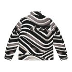 IllusionWear™ Swirls of Swagger Men's Winter Jacket - Where Style Spirals! 🌀🧥