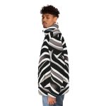 IllusionWear™ Swirls of Swagger Men's Winter Jacket - Where Style Spirals! 🌀🧥