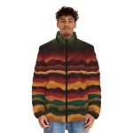The Trailblazer's Tapestry Men's Winter Jacket - Where Warmth Weaves a Tale of Adventure! 🍂🔥