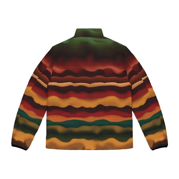 The Trailblazer's Tapestry Men's Winter Jacket - Where Warmth Weaves a Tale of Adventure! 🍂🔥