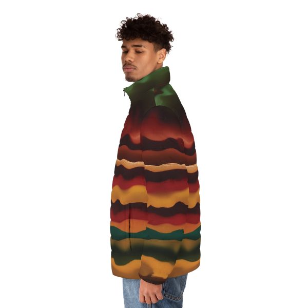 The Trailblazer's Tapestry Men's Winter Jacket - Where Warmth Weaves a Tale of Adventure! 🍂🔥