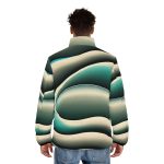 The Abstract Artistry Men's Winter Jacket ❄️