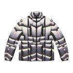 The "Cloud Nine Chrome" Men's Puffer Jacket: Defy the Ordinary, Embrace the Extraordinary