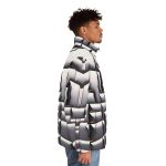 The "Cloud Nine Chrome" Men's Puffer Jacket: Defy the Ordinary, Embrace the Extraordinary