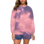 🌅 Chase the Sunsets: The Pink Skies Long Sleeve Pajama Set for Women