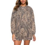 🌙 Snooze in Style: The Sassy Women's Long Sleeve Pajama Set Saga 🌙