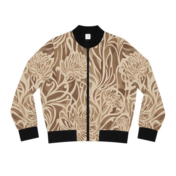 Women's Bomber Jacket: The Botanical Edition 🍂