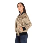 Women's Bomber Jacket: The Botanical Edition 🍂