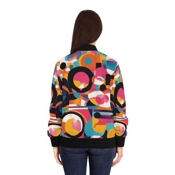 Women's Art Pop Bomber Jacket: A Masterpiece of Wearable Art! 🎨🧥